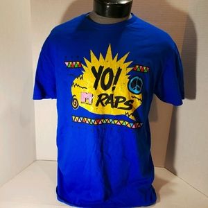NWOT Men's YO! M-TV Raps T-shirt